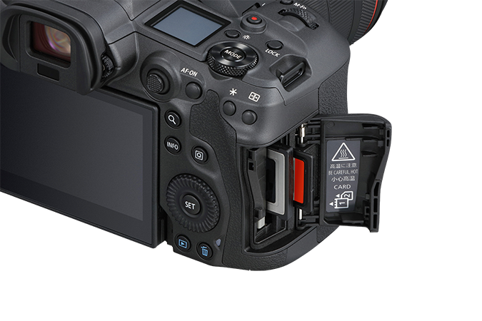 Canon EOS R5 Mirrorless Side