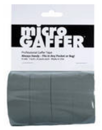 Micro Gaffer 4 Pack Gray
