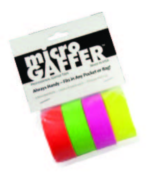Micro Gaffer 4 Pack Fluorescent