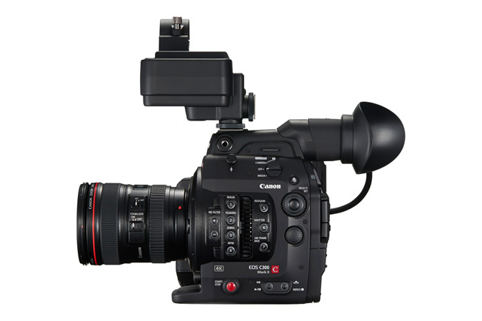 Canon C300 mark II with Lens