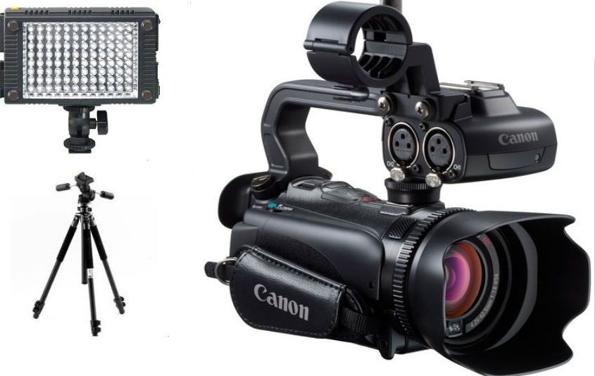 Cameras + Lenses :: Camera Savings Packages :: Canon XA10 Professional HD Camcorder Kit - Rent Digital Cameras and Backs, Lenses, Lighting, Grip, Computers And Video